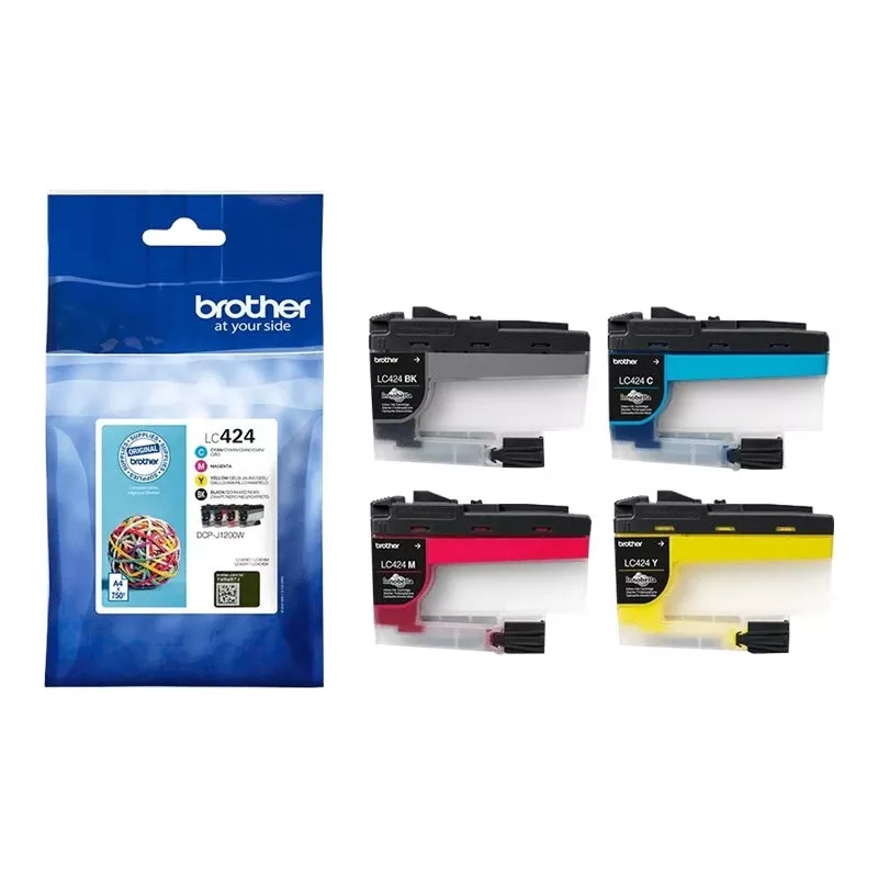 Cartuccia Brother LC424VAL multipack BK C M Y