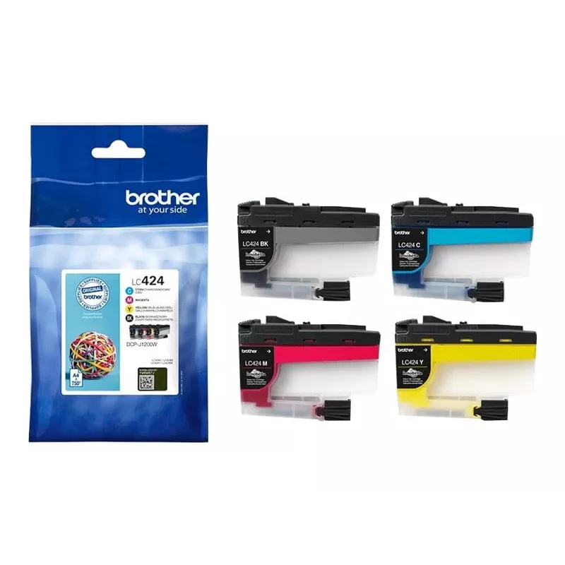 Cartuccia Brother LC424VAL multipack BK C M Y