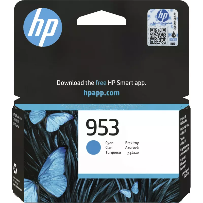 Cartuccia HP 953 ciano 630 pagine