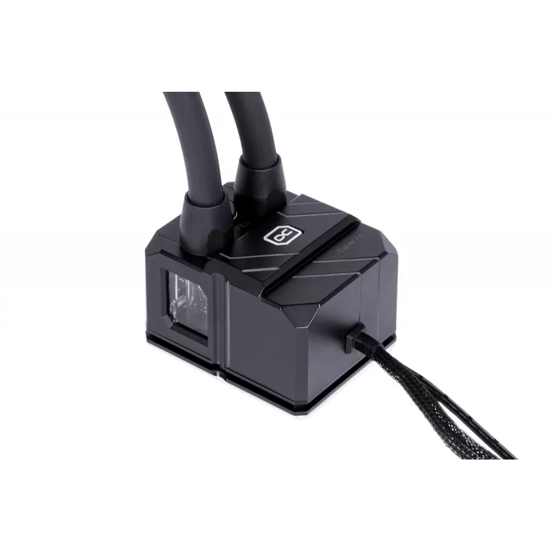 Alphacool Eisbaer Pro Aurora 360 dissipatore a liquido all-in-one per processore 12 cm nero, bianco 1 pz.