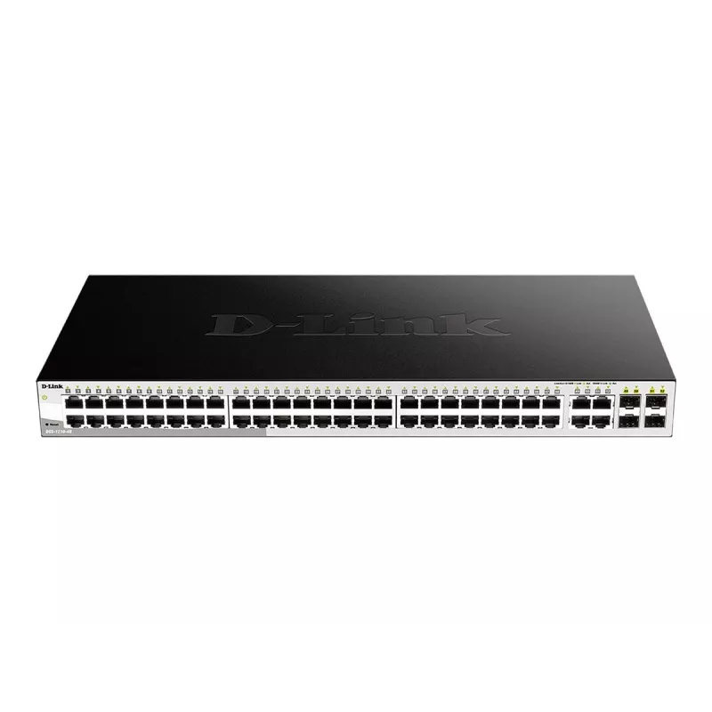 Switch D-Link 48 porte Gigabit Smart Managed con 4 porte combo 1000BASE-T/SFP
