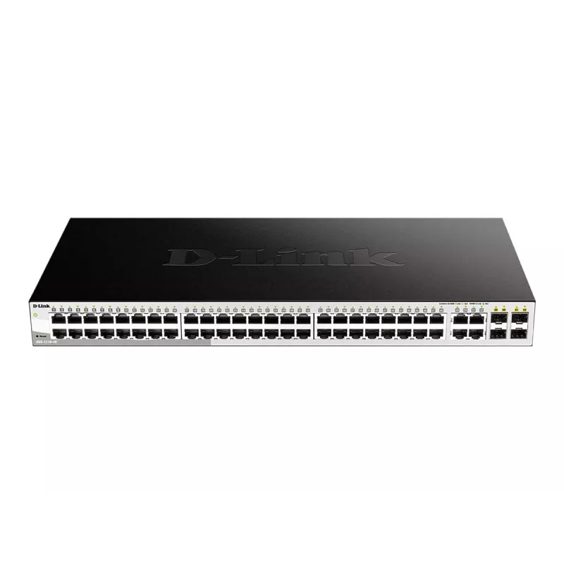 Switch D-Link 48 porte Gigabit Smart Managed con 4 porte combo 1000BASE-T/SFP