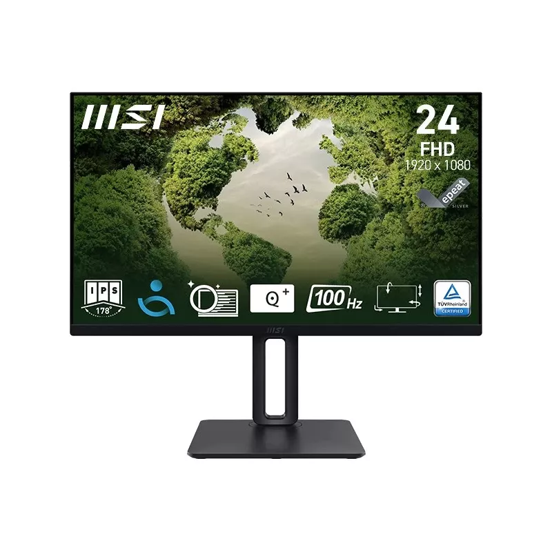MSI Pro MP245PG 24 pollici IPS FHD HDMI/DP Pivot - Monitor piatto - 61 cm