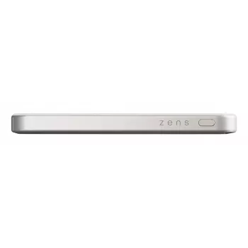 ZENS Pro 1 sottile 5000 mAh ricarica wireless bianco