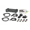 ATEN switch KVMP™ 2 porte USB 3.1 Gen 1 4K DisplayPort 1.2 con audio (cavo KVM incluso)