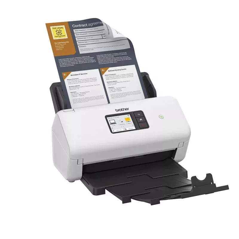 Scanner ADF Brother ADS-4500W 600 x 600 DPI A4 nero bianco