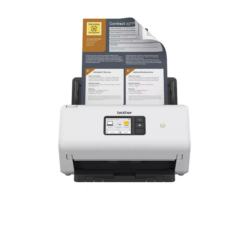 Scanner ADF Brother ADS-4500W 600 x 600 DPI A4 nero bianco
