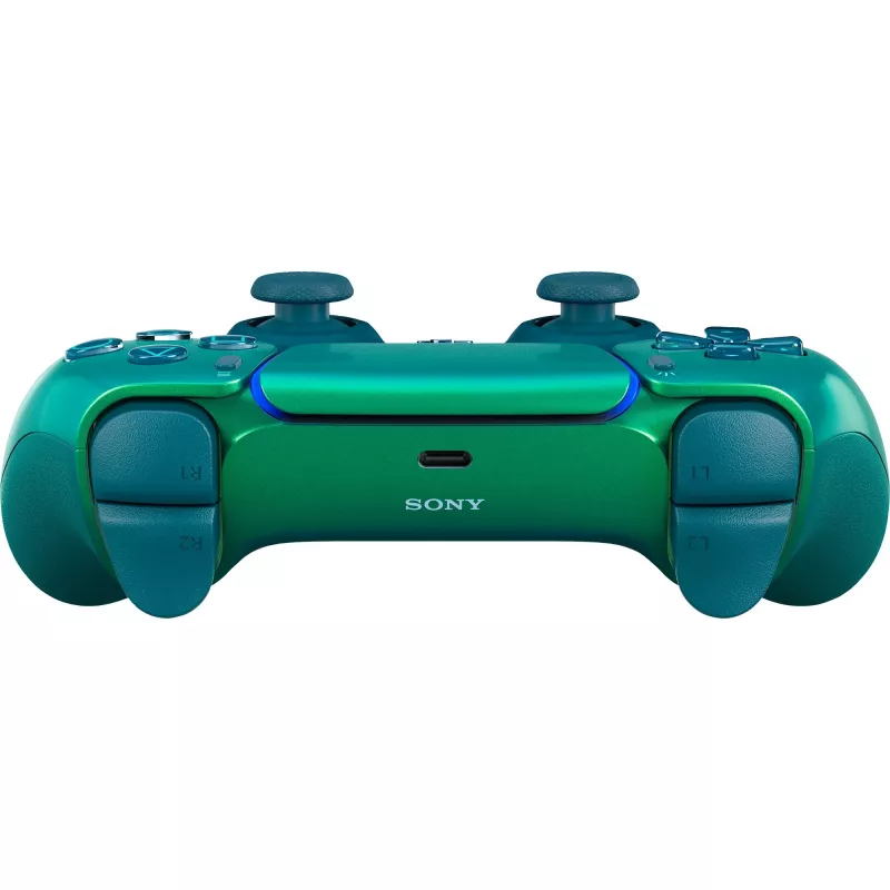 Gamepad wireless Sony per PlayStation 5 e iOS – Bluetooth/USB-C, analogico/digitale, batteria ricaricabile integrata, 160×106×66 mm, turchese