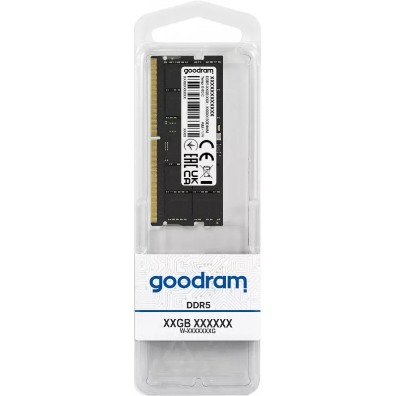 Goodram 16GB DDR5 5600MHz CL40 SR SODIMM modulo di memoria 1 x 16 GB