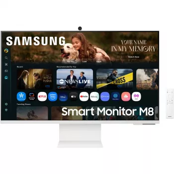 Monitor LCD | SAMSUNG | LS32FM801UUXDU | 32 | Smart/4K | pannello VA | 3840x2160 | 16:9 | 60 Hz | 4 ms | colore bianco | LS32FM801UUXDU