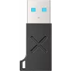 Unitek adattatore USB-C a USB-A A1049ABK01 — nero, adattatore compatto USB-C (femmina) a USB-A (maschio)
