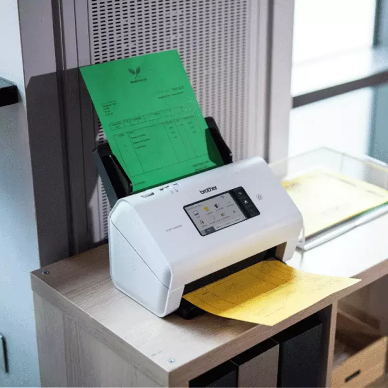 Scanner ADF + a trascinamento Brother ADS-4900W 600 x 600 DPI A4 nero bianco