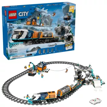 LEGO CITY 60470 Treno Arctic Polar Express esploratori