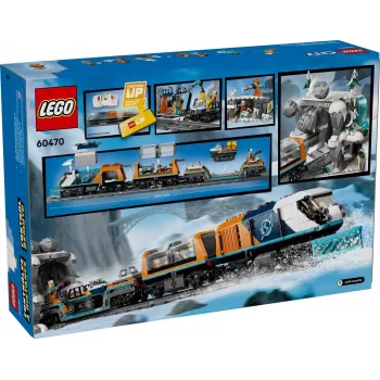 LEGO CITY 60470 Treno Arctic Polar Express esploratori
