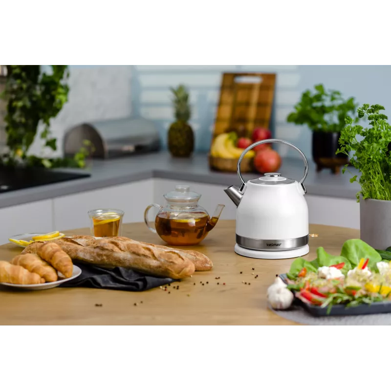 Bollitore Zelmer ZCK7940 1,5 L 2200 W acciaio inox, bianco
