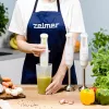Zelmer ZHB4561S Pulsar Deluxe frullatore a immersione, 800 W, grigio