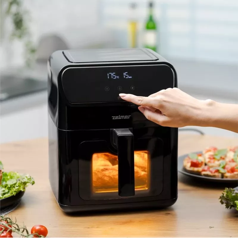 Friggitrice ad aria Zelmer ZAF6500 6,5 l 1500 W nero