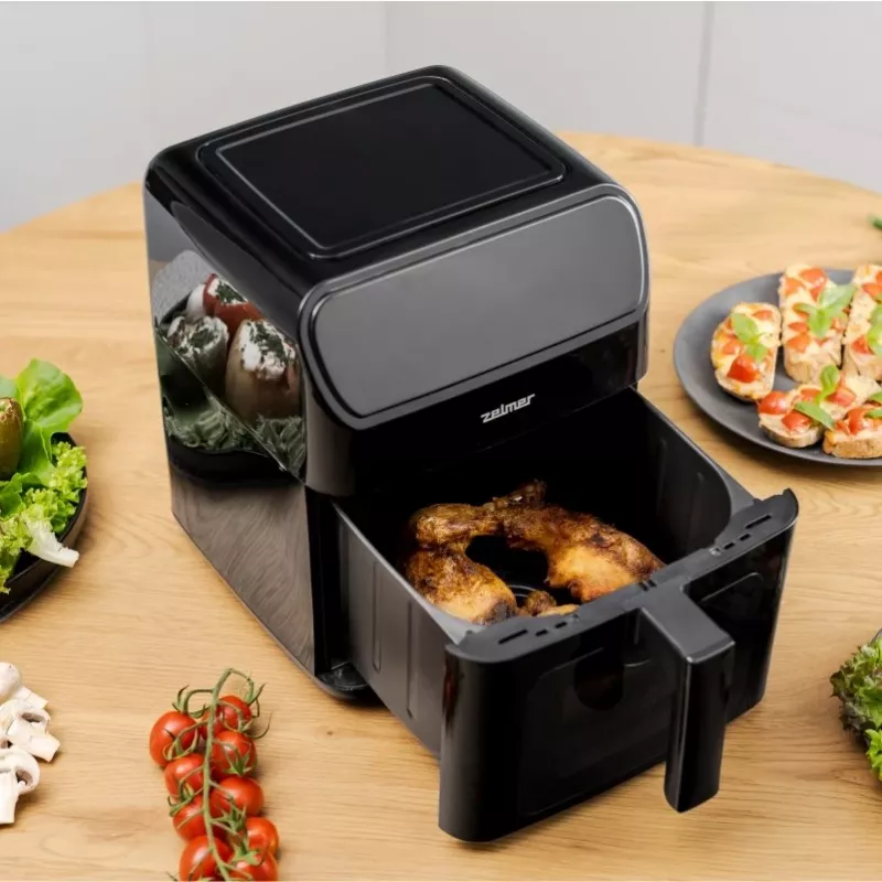 Friggitrice ad aria Zelmer ZAF6500 6,5 l 1500 W nero