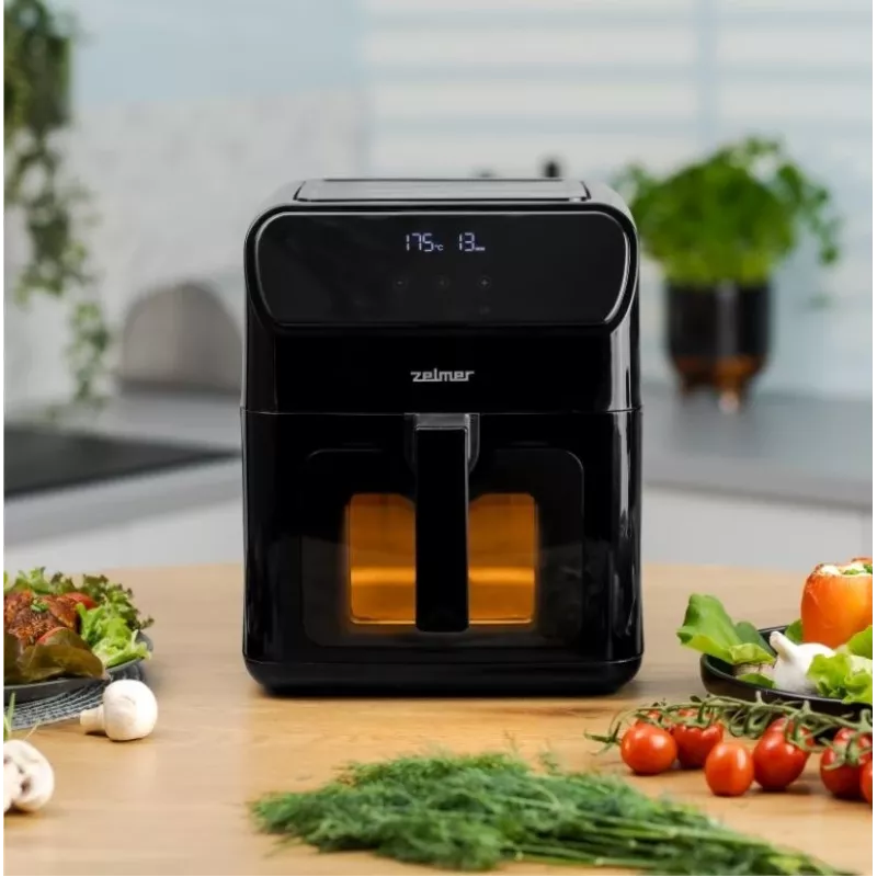 Friggitrice ad aria Zelmer ZAF6500 6,5 l 1500 W nero