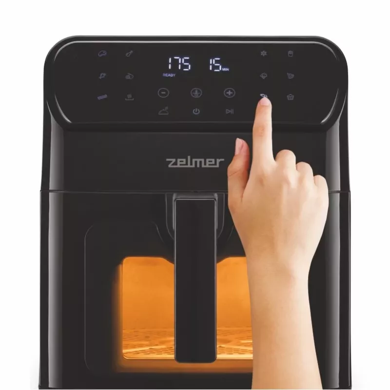 Friggitrice ad aria Zelmer ZAF6500 6,5 l 1500 W nero