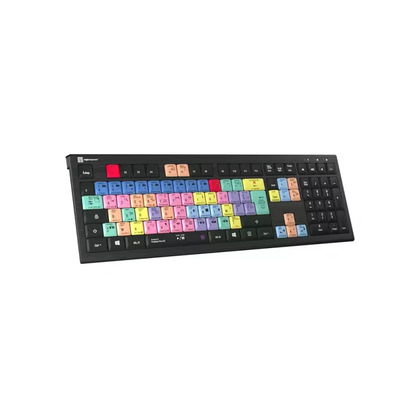 Logickeyboard Adobe Premiere Pro CC ASTRA 2 tastiera retroilluminata francese (LKB-PPROCC-A2PC-FR)
