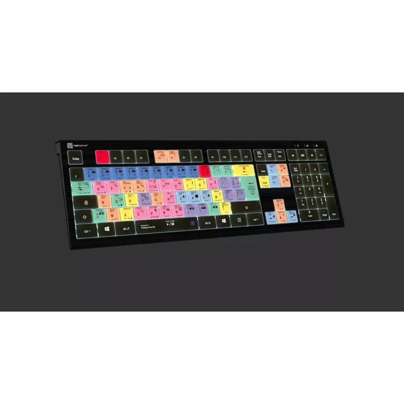 Logickeyboard Adobe Premiere Pro CC ASTRA 2 tastiera retroilluminata francese (LKB-PPROCC-A2PC-FR)