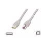 Logilink cavo di connessione USB 2.0 USB-A a USB-B connettore maschio USB A connettore maschio USB B
