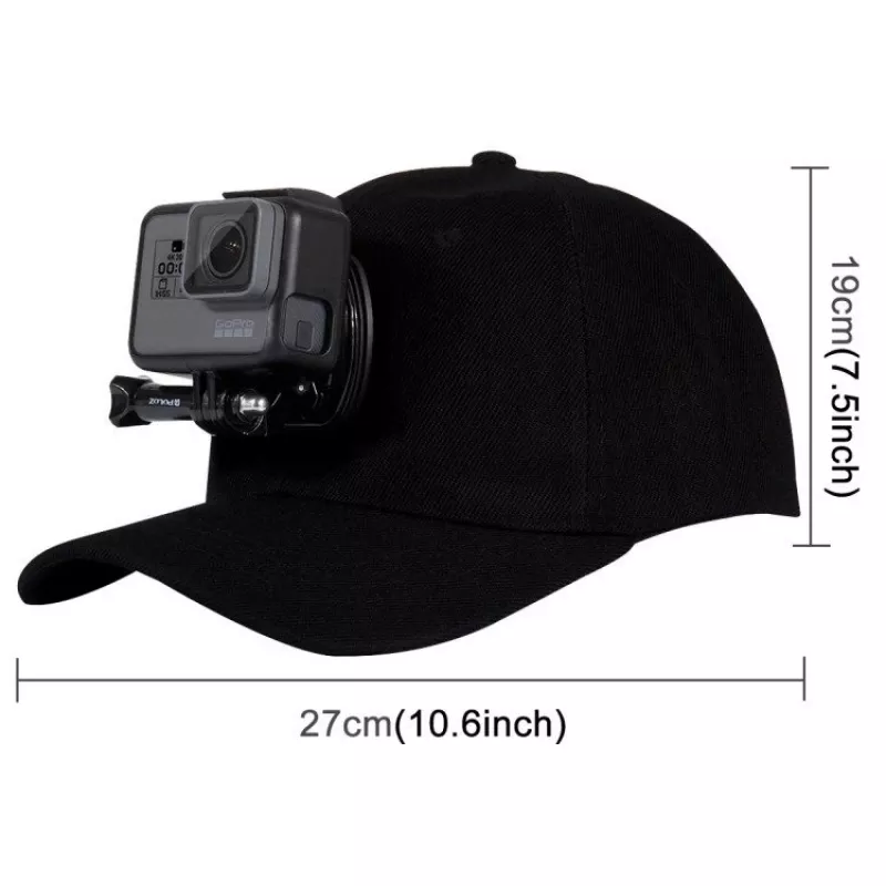 Puluz supporto con attacco per action cam (DJI, GoPro, Insta360)