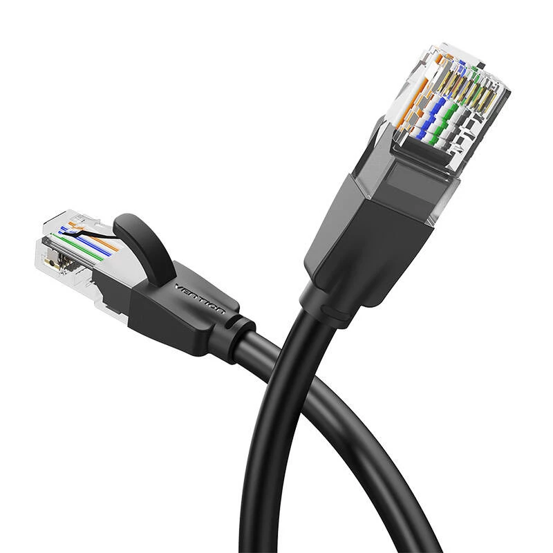 Cavo di rete UTP-CAT6-Vention IBEBN RJ45 Ethernet 1000Mbit/s 15m (nero)