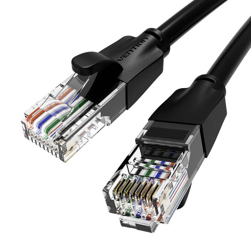 Cavo di rete UTP-CAT6-Vention IBEBN RJ45 Ethernet 1000Mbit/s 15m (nero)