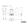 Irrigatore da giardino da portare in spalla Metabo RSG 18 LTX 15