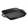 Padella per grill Staub 40511-683-0 rettangolare nera 348x280x43 mm