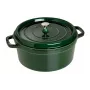 Staub 40503-109-0 Pennello da cucina in silicone nero, legno
