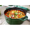 Staub 40503-109-0 Pennello da cucina in silicone nero, legno