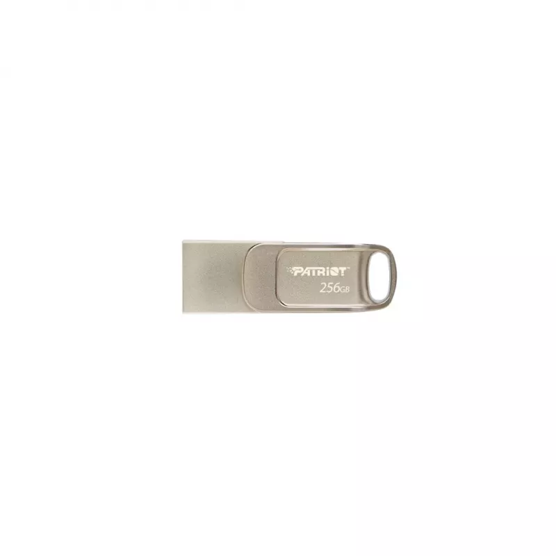Chiavetta USB PATRIOT PS256GT560DS5D 256 GB USB 3.2 (USB-A/USB-C) girevole, argento, 120 MB/s