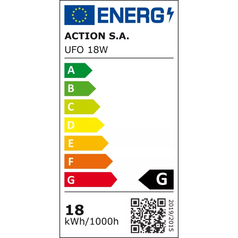 Activejet UFO plafoniera LED moderna 18W