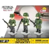 Mattoncini fanteria tedesca – set da 3 personaggi
