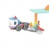 Set di costruzioni Marioinex Mini Waffle Blocks stazione di servizio, 148 pezzi, multicolore, da 6 anni