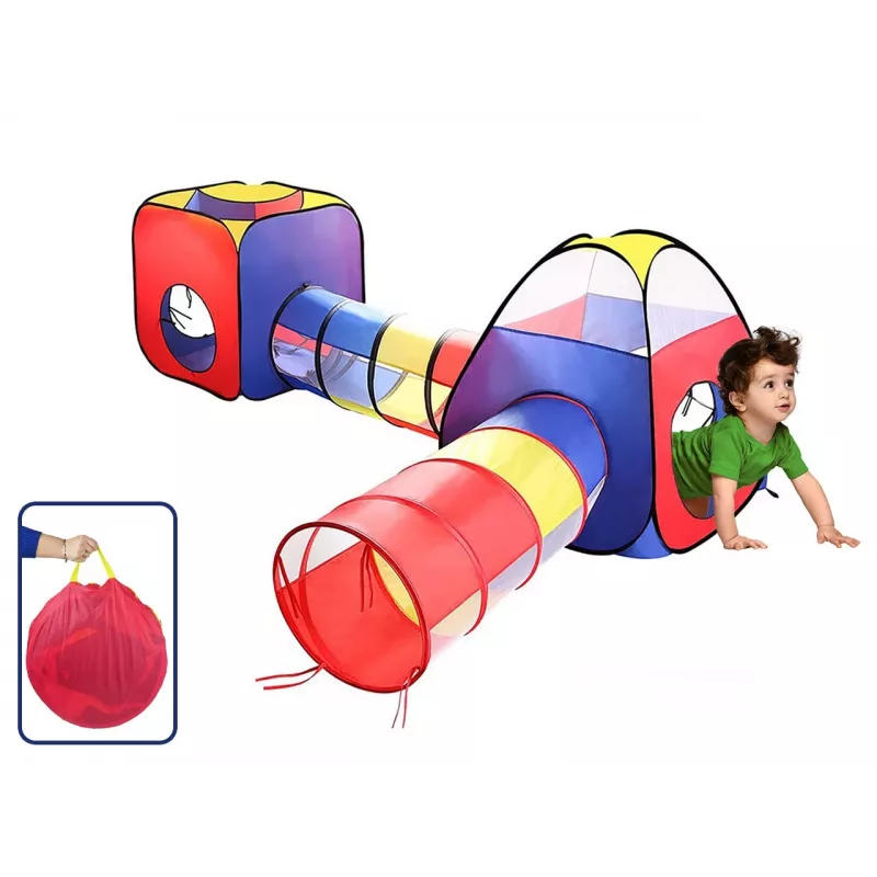 Tenda gioco per bambini Madej 004178, casetta in tessuto, 4 pezzi