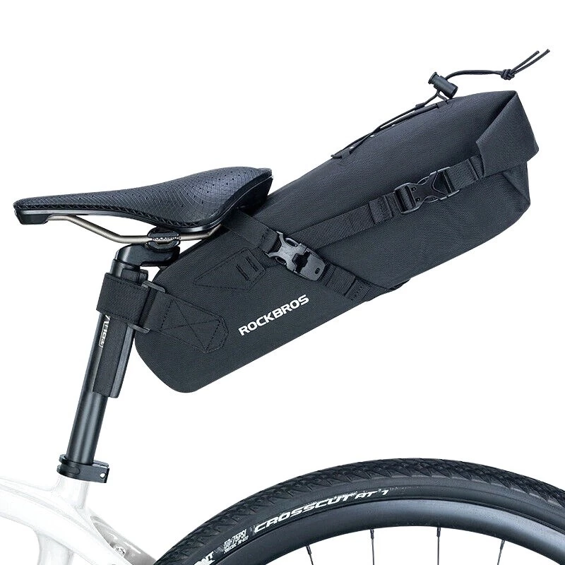 Borsa da sella per bici impermeabile Rockbros 30130061001 3 L nero