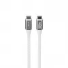 Cavo Havit CB6290 USB Type-C a USB Type-C 1 m 10 Gbit/s grigio bianco