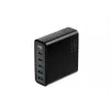 HAVIT Caricabatterie da viaggio UCLE004 EU 140W a cinque porte GaN nero