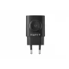 Havit UC132 EU GaN 22W caricabatterie a doppia porta ricarica wireless nero