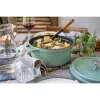 Staub pentola rotonda in ghisa per brasato 5,2 L, menta – La Cocotte 26 cm