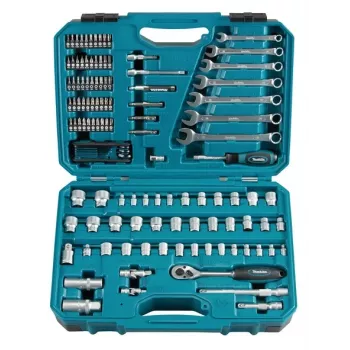 Makita E-06616 set di utensili da meccanico 120 utensili