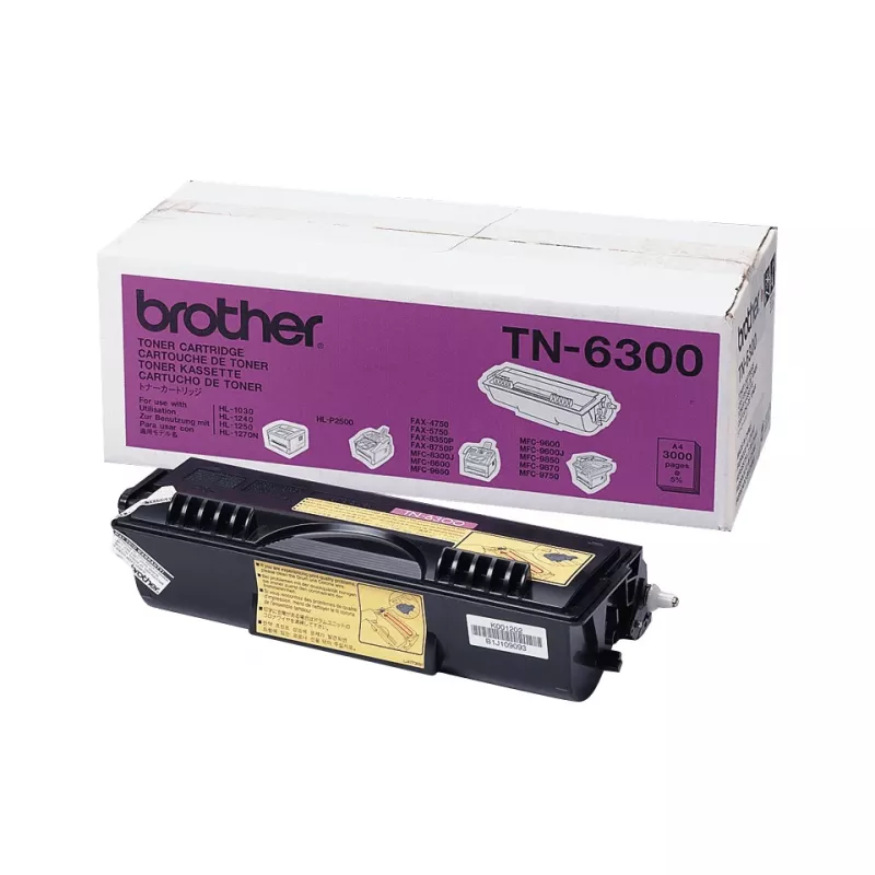 Brother TN-6300 cartuccia toner, nero, 3000 pagine