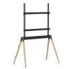 Supporto da terra per TV 55-86/BLK/WOOD TVS-86F-01-BK Gembird