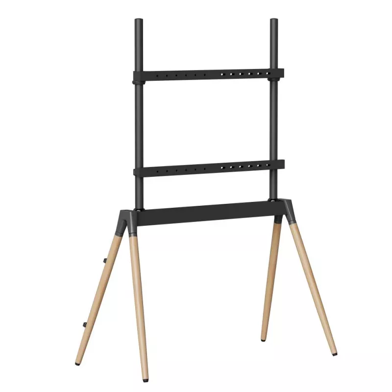 Supporto da terra per TV 55-86/BLK/WOOD TVS-86F-01-BK Gembird