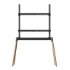 Supporto da terra per TV 55-86/BLK/WOOD TVS-86F-01-BK Gembird