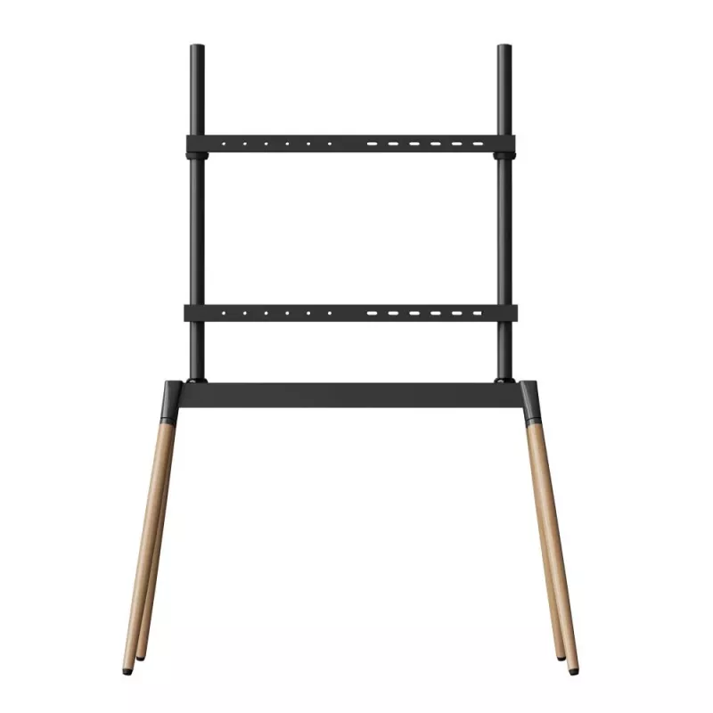 Supporto da terra per TV 55-86/BLK/WOOD TVS-86F-01-BK Gembird